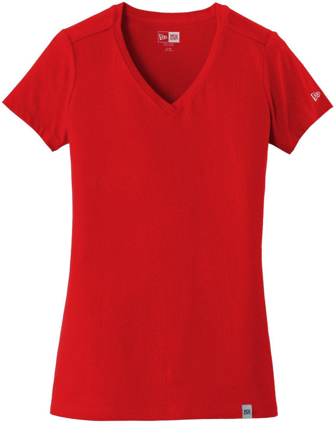 New Era Ladies Heritage Blend V-Neck Tee