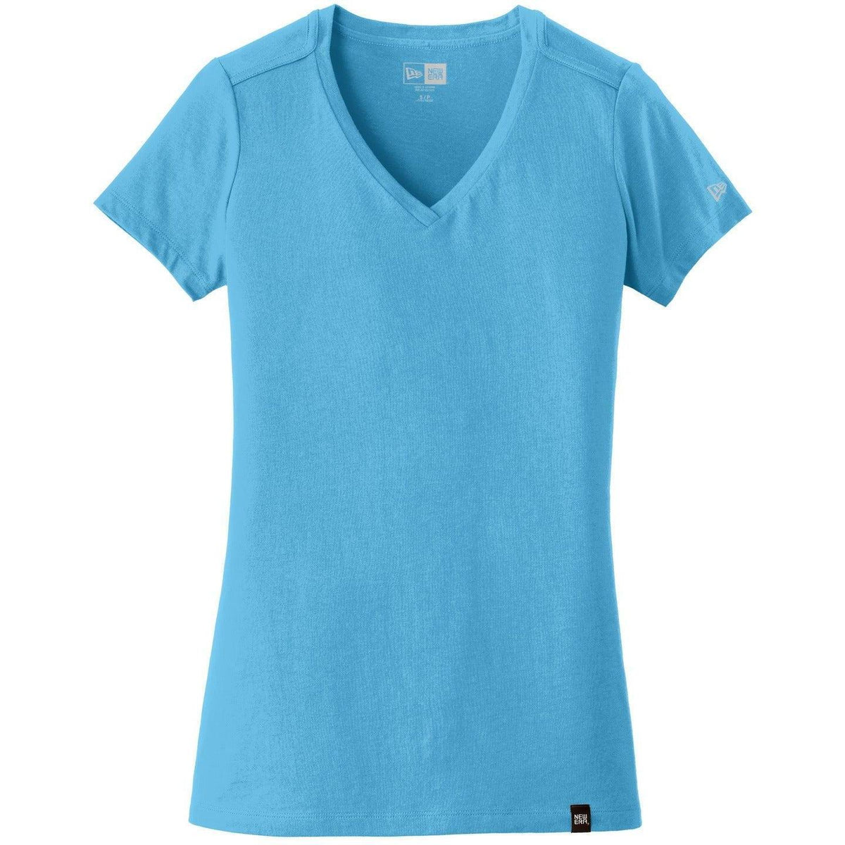 no-logo New Era Ladies Heritage Blend V-Neck Tee