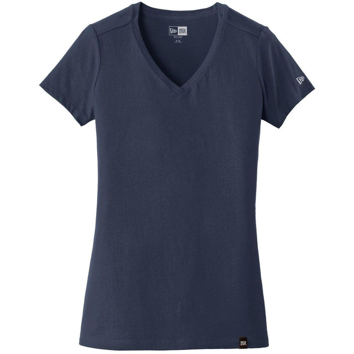 no-logo New Era Ladies Heritage Blend V-Neck Tee