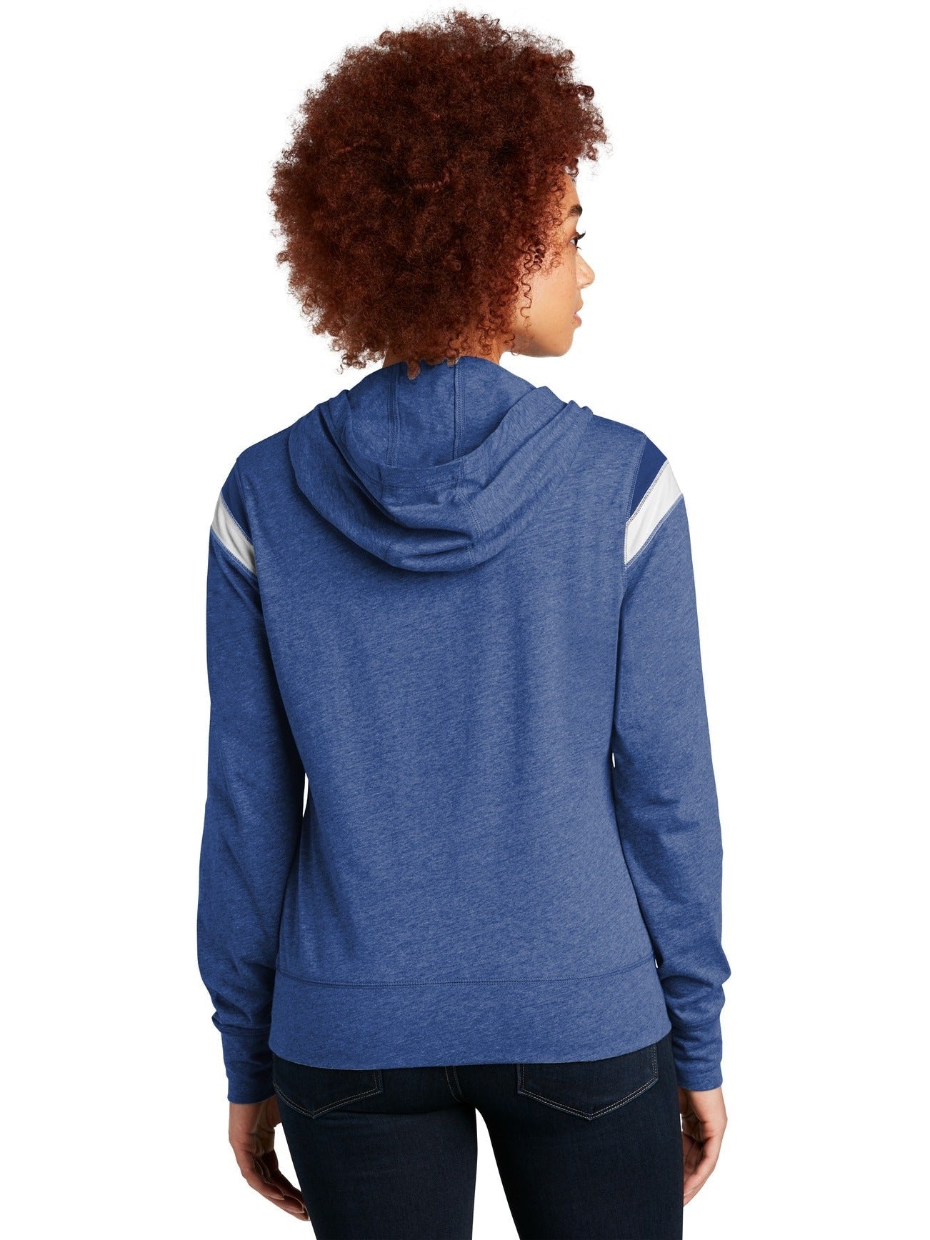 no-logo New Era Ladies Heritage Blend Varsity Hoodie-Regular-New Era-Thread Logic