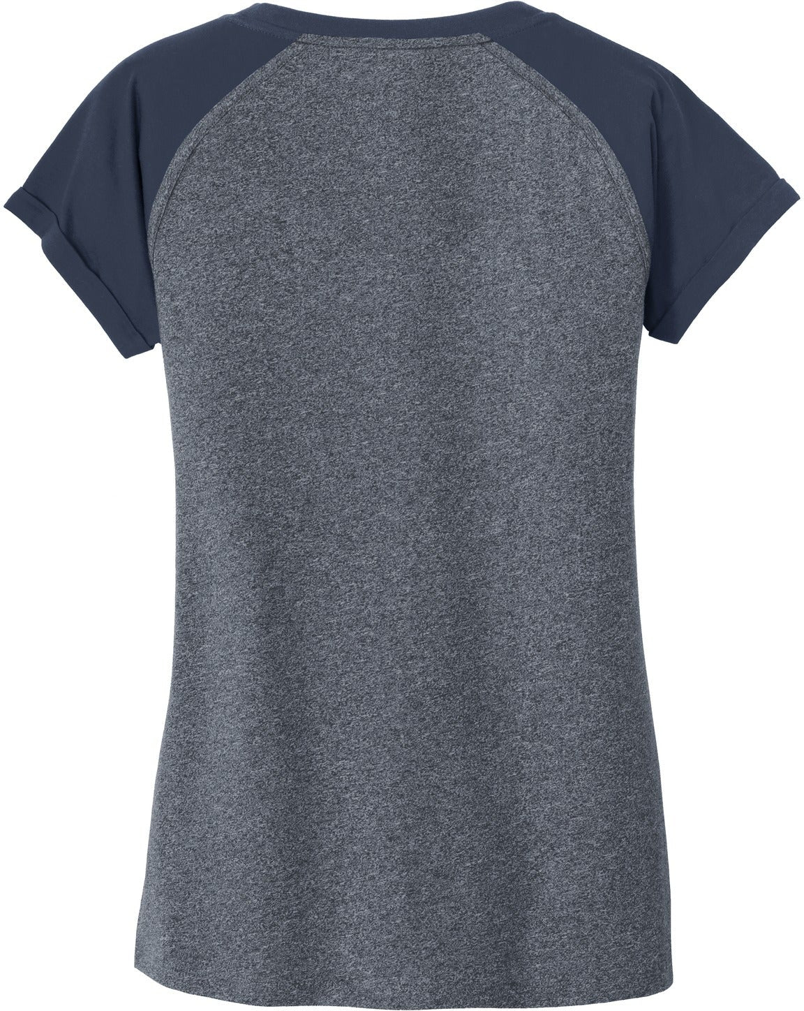 no-logo New Era Ladies Heritage Blend Varsity Tee-Regular-New Era-Thread Logic