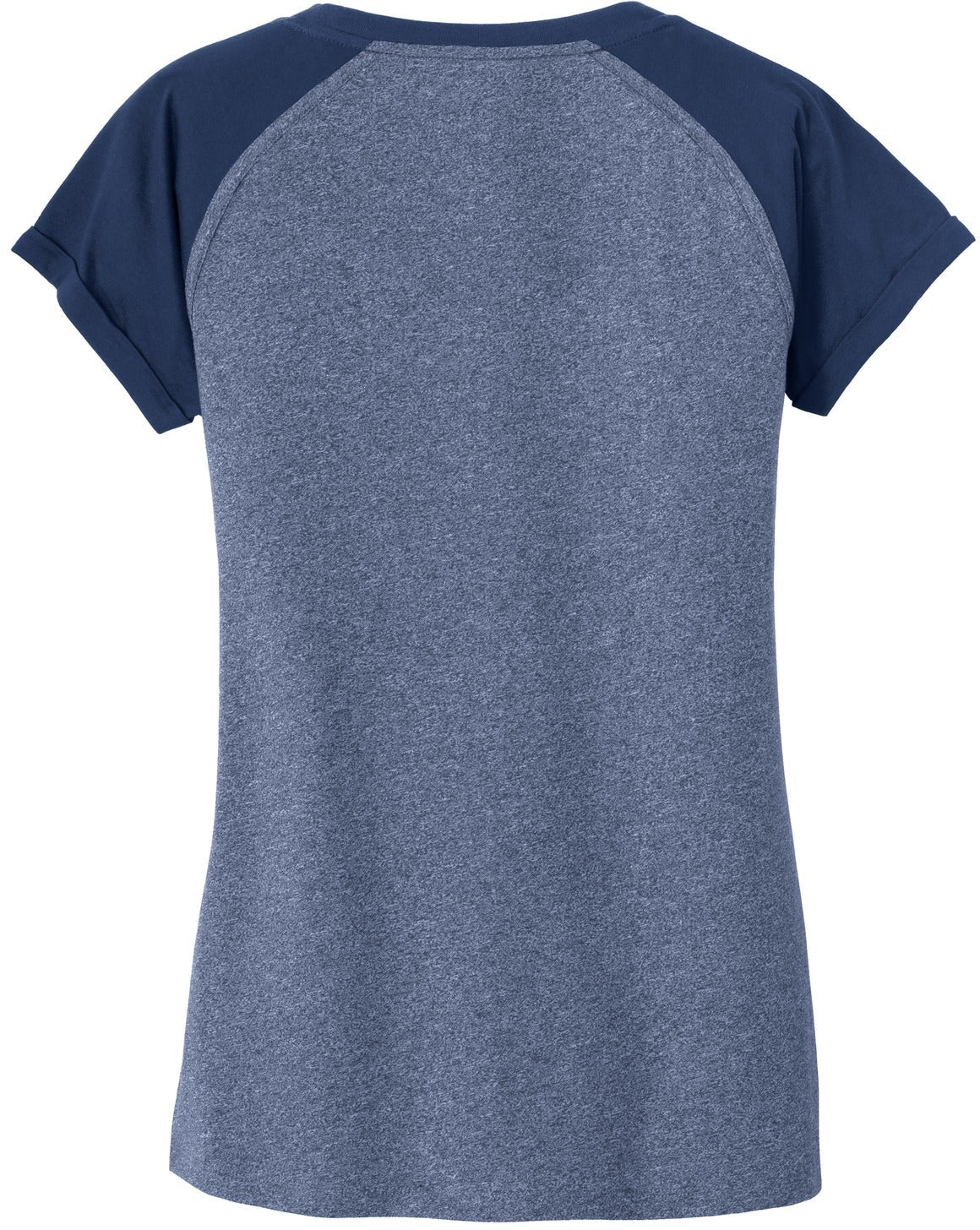 no-logo New Era Ladies Heritage Blend Varsity Tee-Regular-New Era-Thread Logic