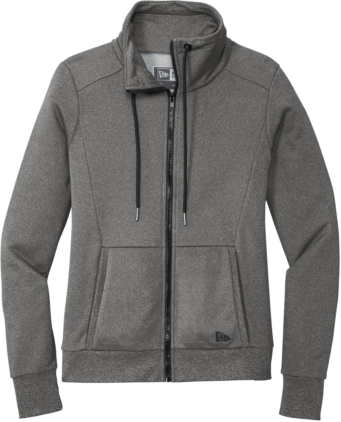 New Era Ladies Performance Terry Full-Zip Cowl