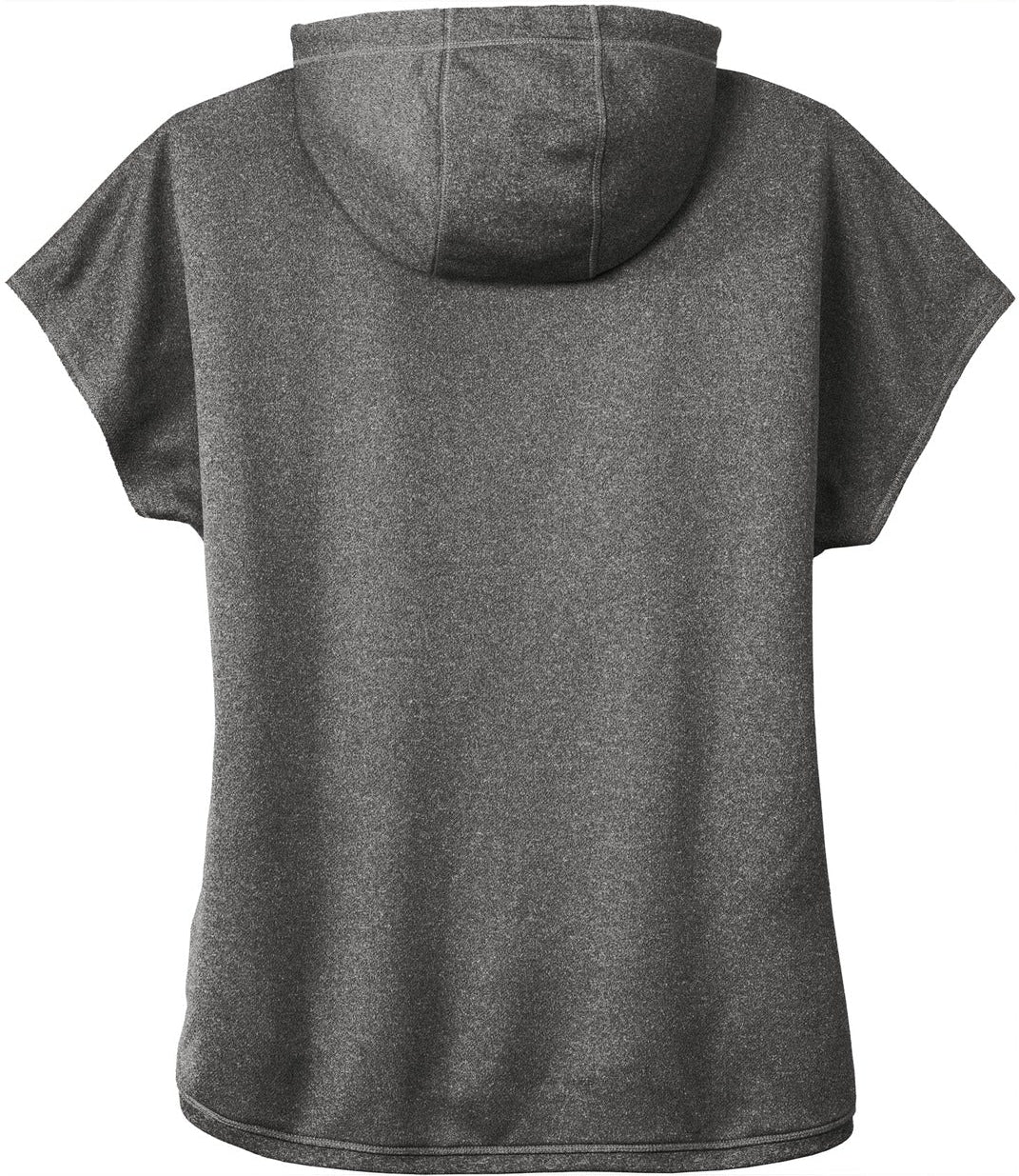 no-logo New Era Ladies Performance Terry Short Sleeve Hoodie-Regular-New Era-Thread Logic