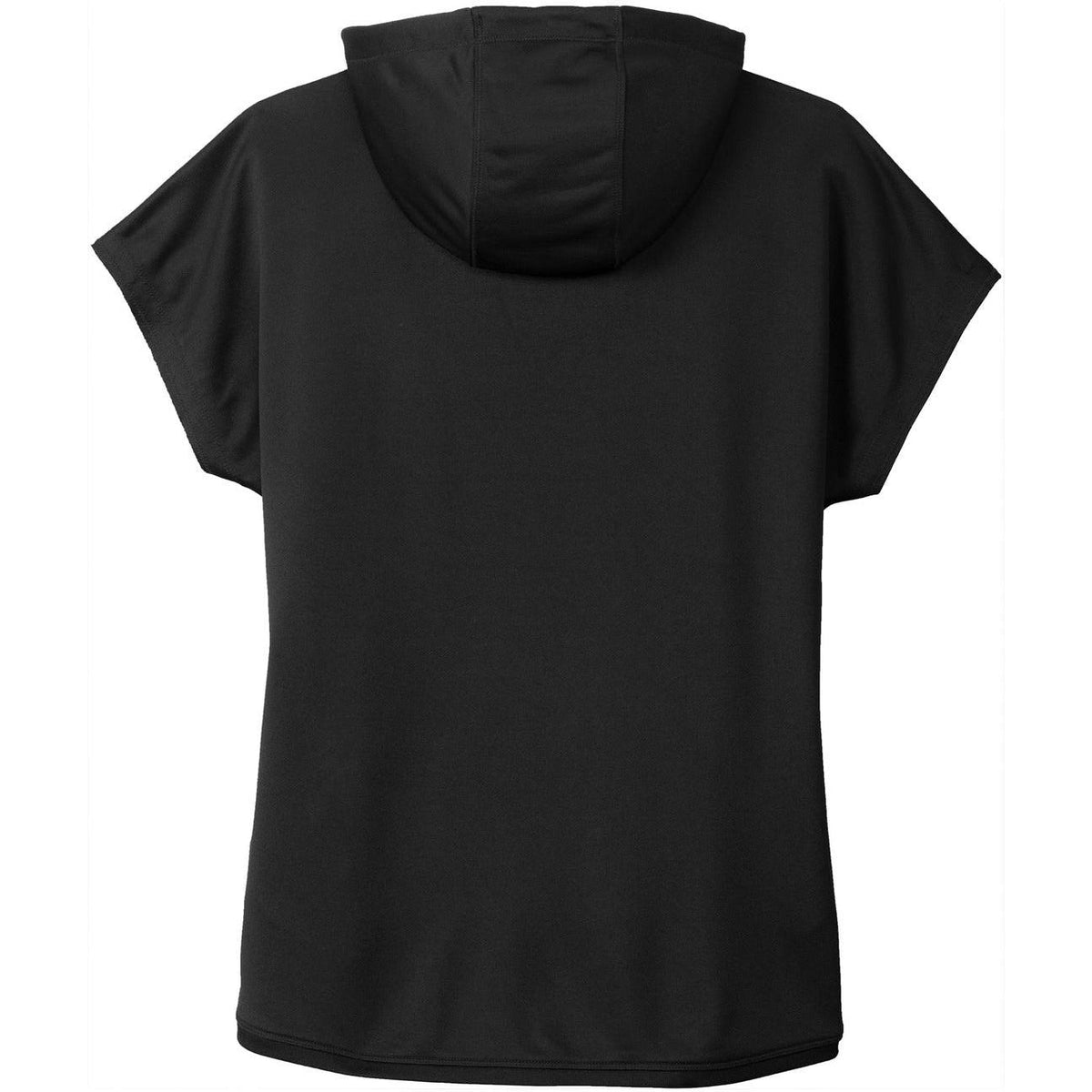 no-logo New Era Ladies Performance Terry Short Sleeve Hoodie-Regular-New Era-Thread Logic