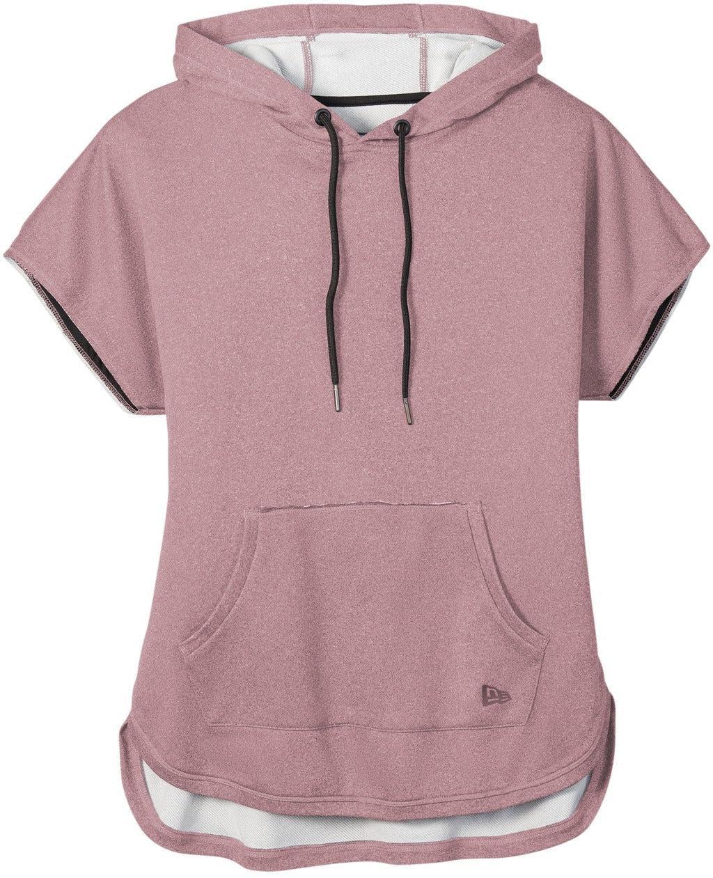 New Era Ladies Performance Terry Short Sleeve Hoodie