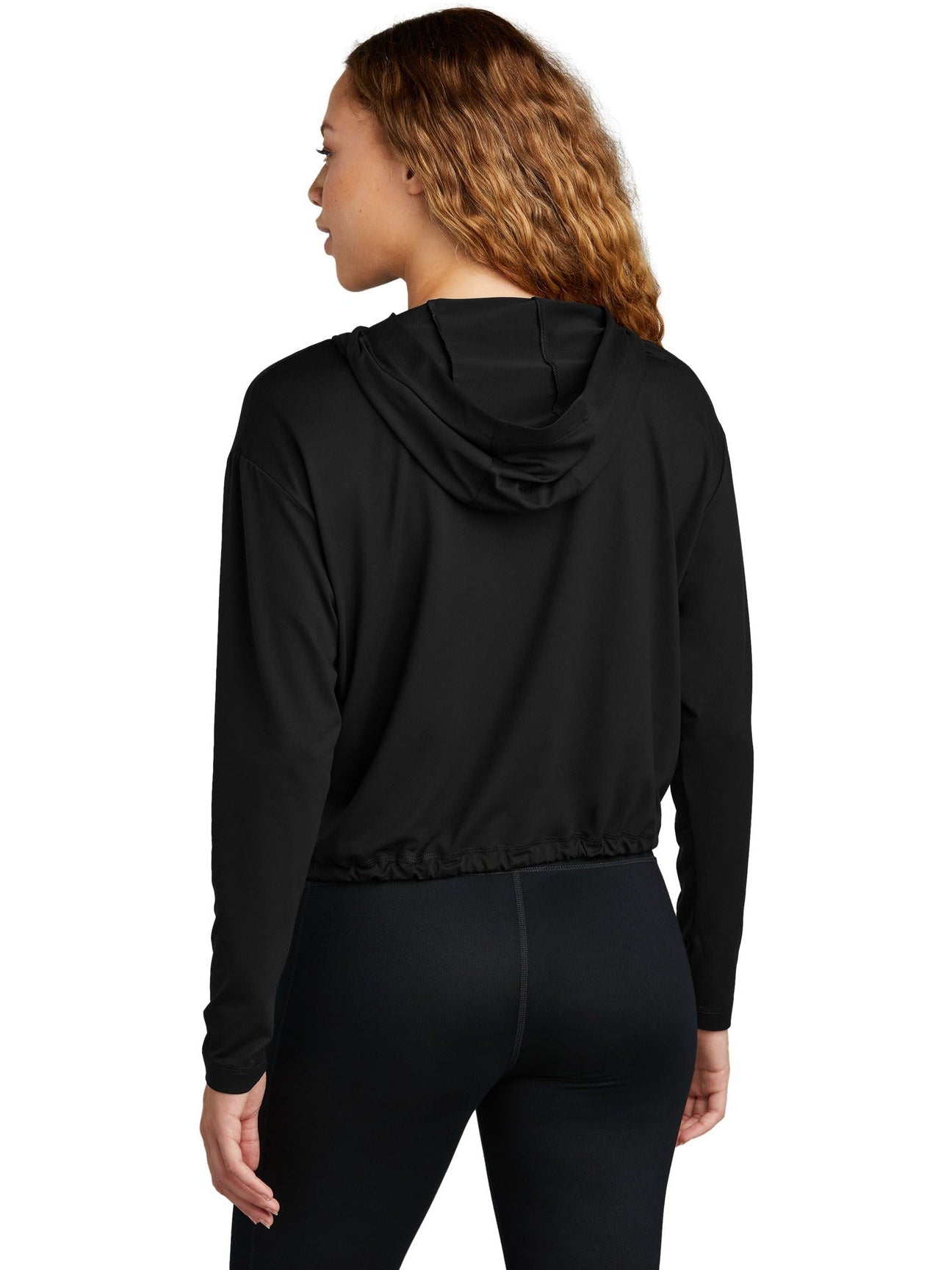 no-logo New Era Ladies Power Long Sleeve Hoodie-New-New Era-Thread Logic