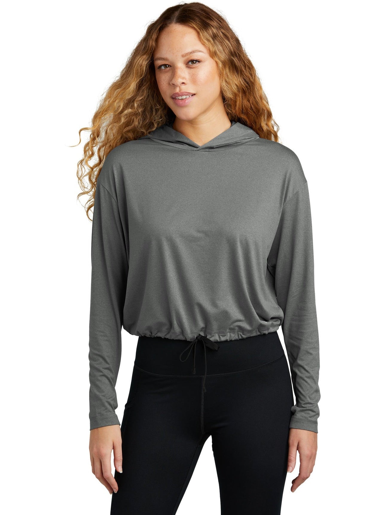 no-logo New Era Ladies Power Long Sleeve Hoodie-New-New Era-Thread Logic