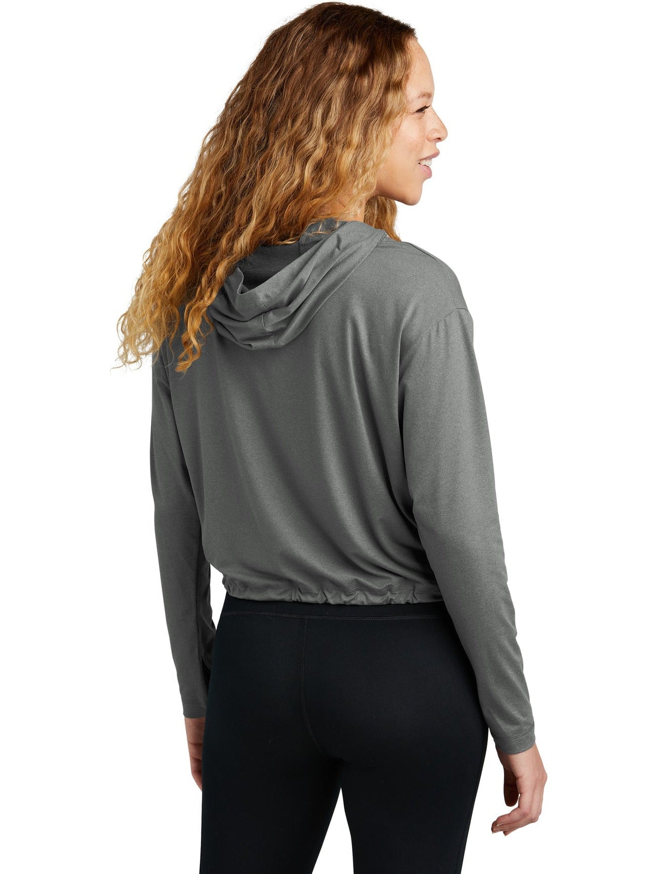 no-logo New Era Ladies Power Long Sleeve Hoodie-New-New Era-Thread Logic