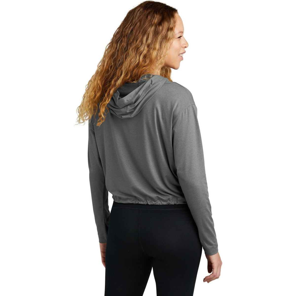 no-logo New Era Ladies Power Long Sleeve Hoodie-New-New Era-Thread Logic