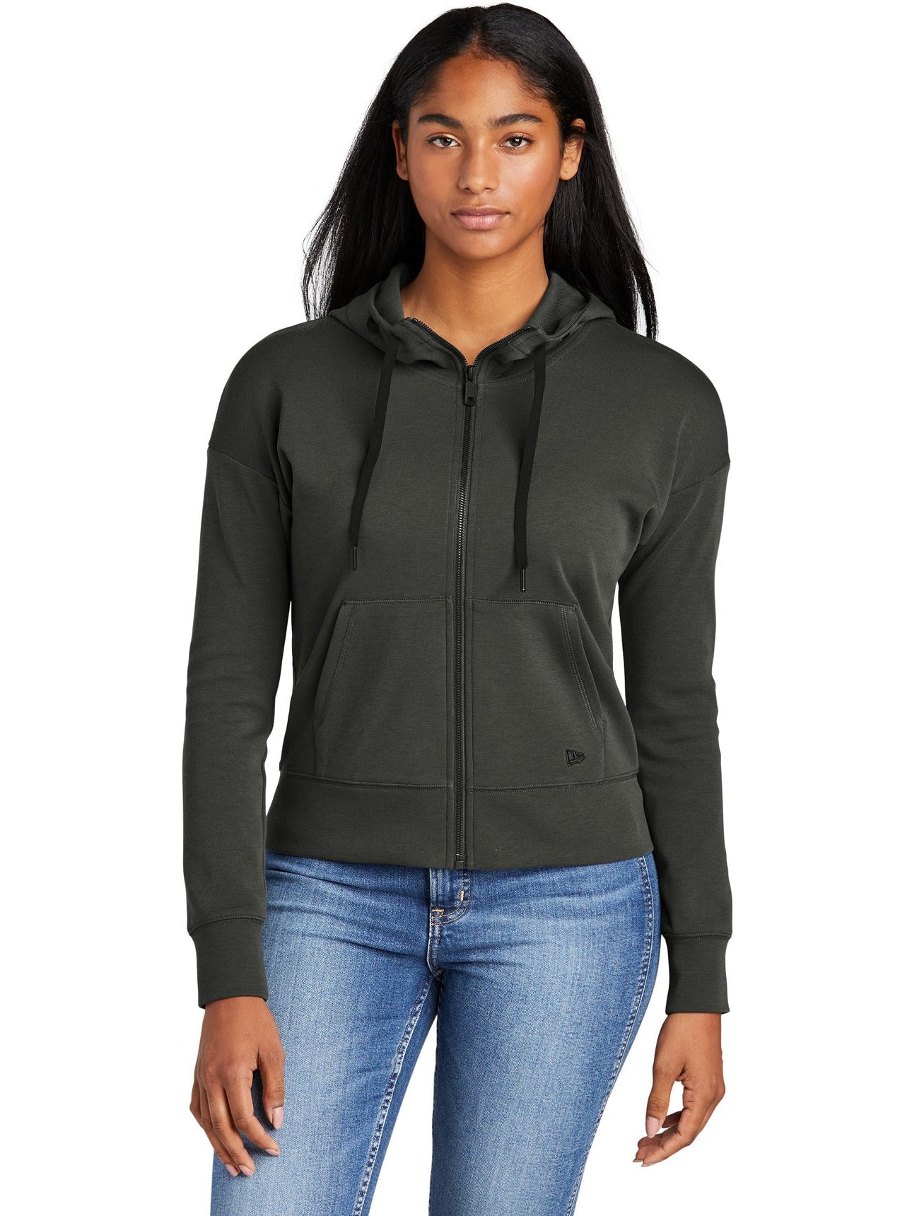 no-logo New Era Ladies STS Full-Zip Hoodie-Regular-New Era-Thread Logic