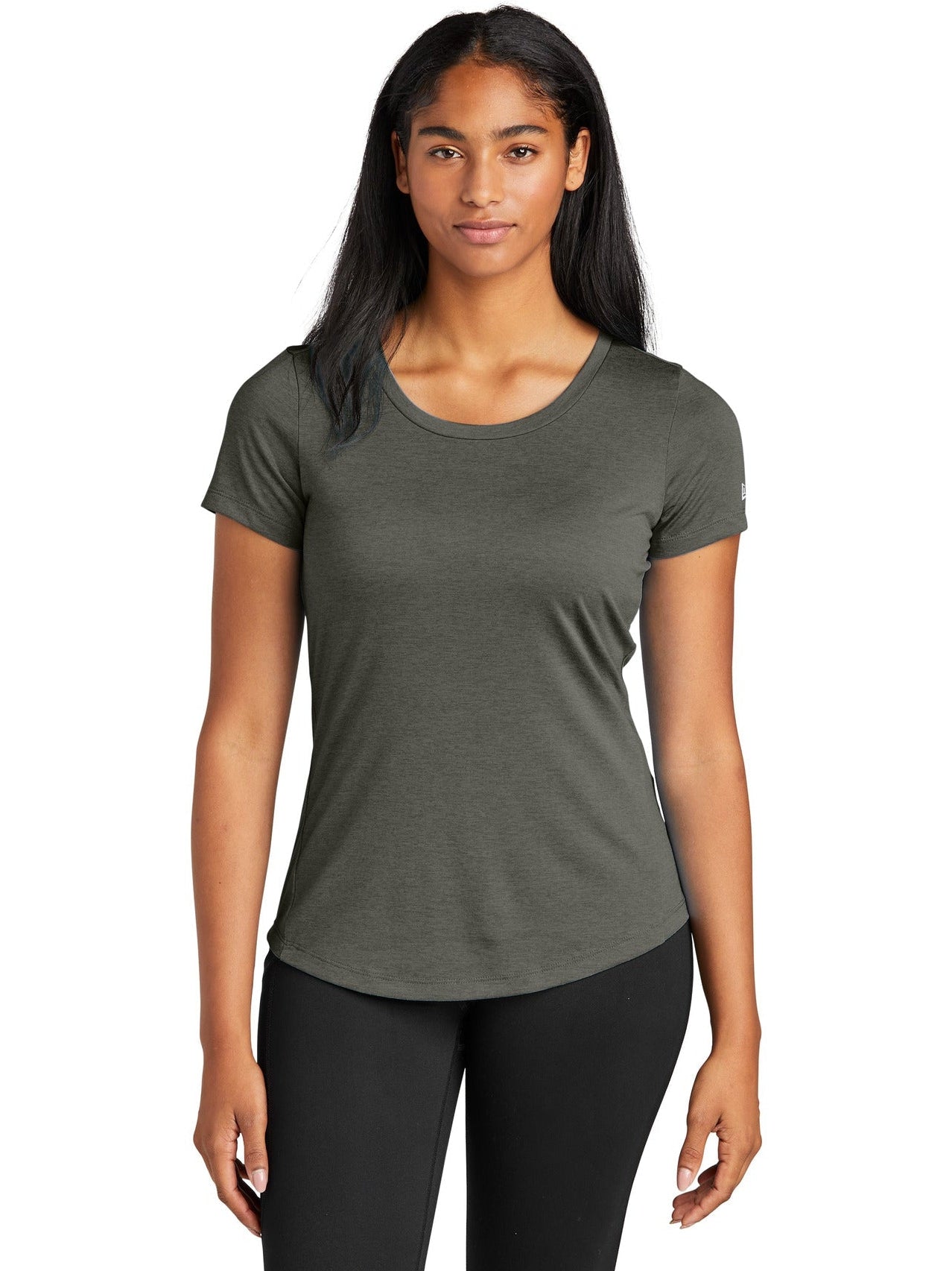 no-logo New Era Ladies Series Performance Scoop Tee-Regular-New Era-Thread Logic
