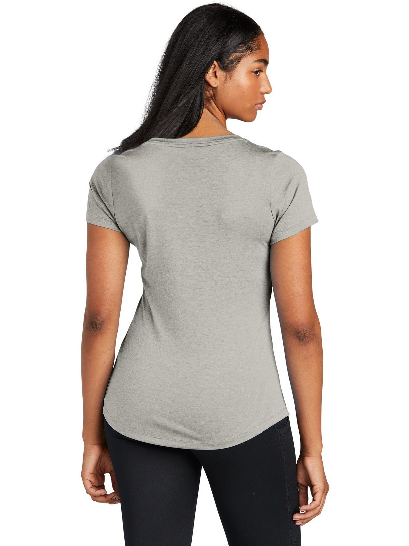 no-logo New Era Ladies Series Performance Scoop Tee-Regular-New Era-Thread Logic