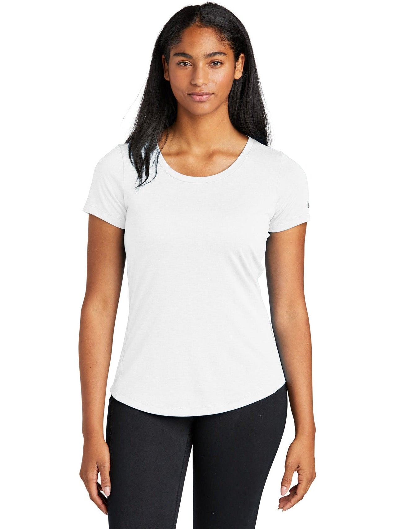 no-logo New Era Ladies Series Performance Scoop Tee-Regular-New Era-Thread Logic
