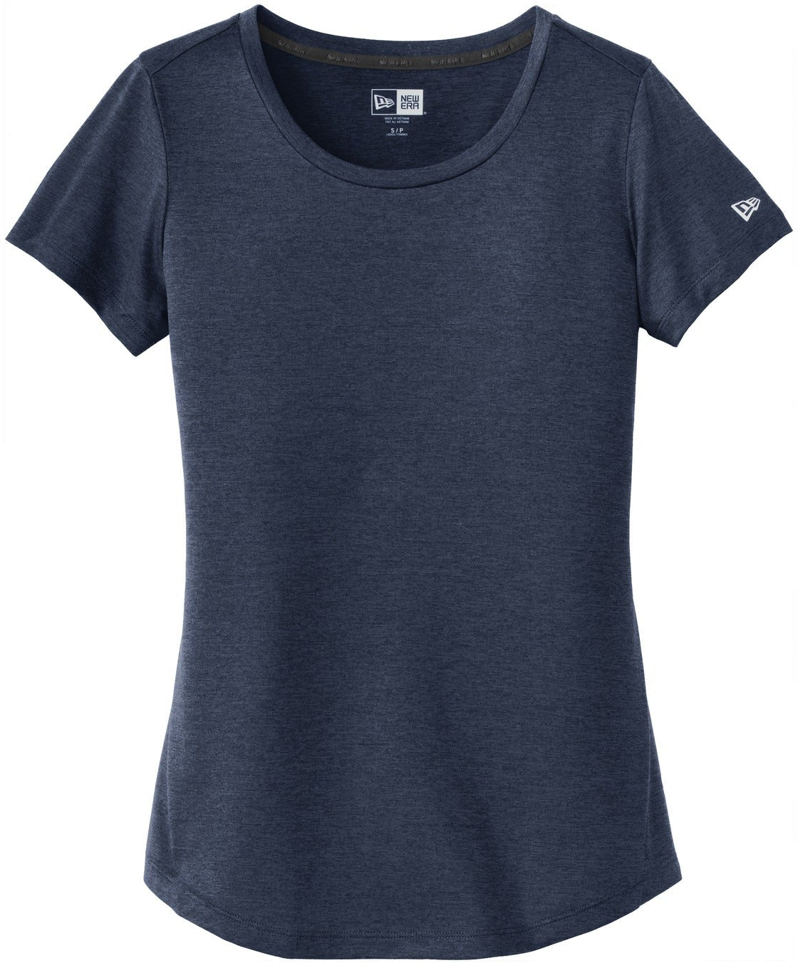 No-Logo CLOSEOUT - New Era Ladies Series Performance Scoop Tee-Polos-New Era-True Navy-S-Thread Logic