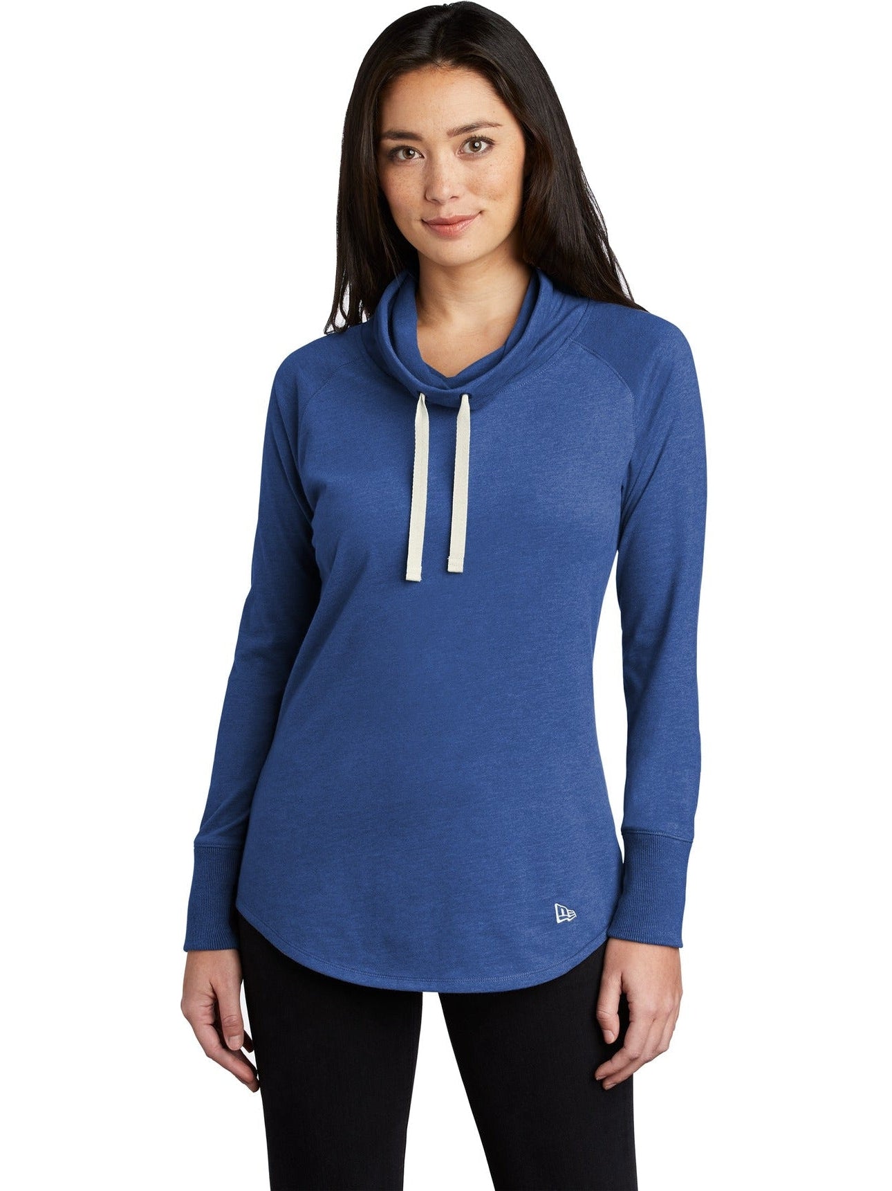 no-logo New Era Ladies Sueded Cotton Blend Cowl Tee-Regular-New Era-Thread Logic