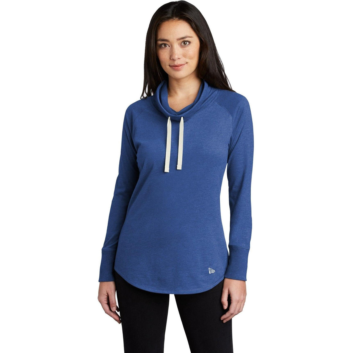 no-logo New Era Ladies Sueded Cotton Blend Cowl Tee-Regular-New Era-Thread Logic