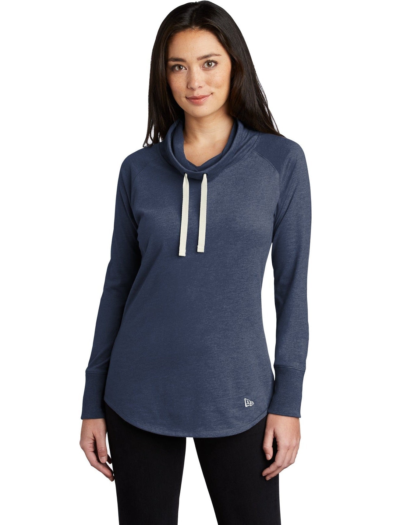 no-logo New Era Ladies Sueded Cotton Blend Cowl Tee-Regular-New Era-Thread Logic
