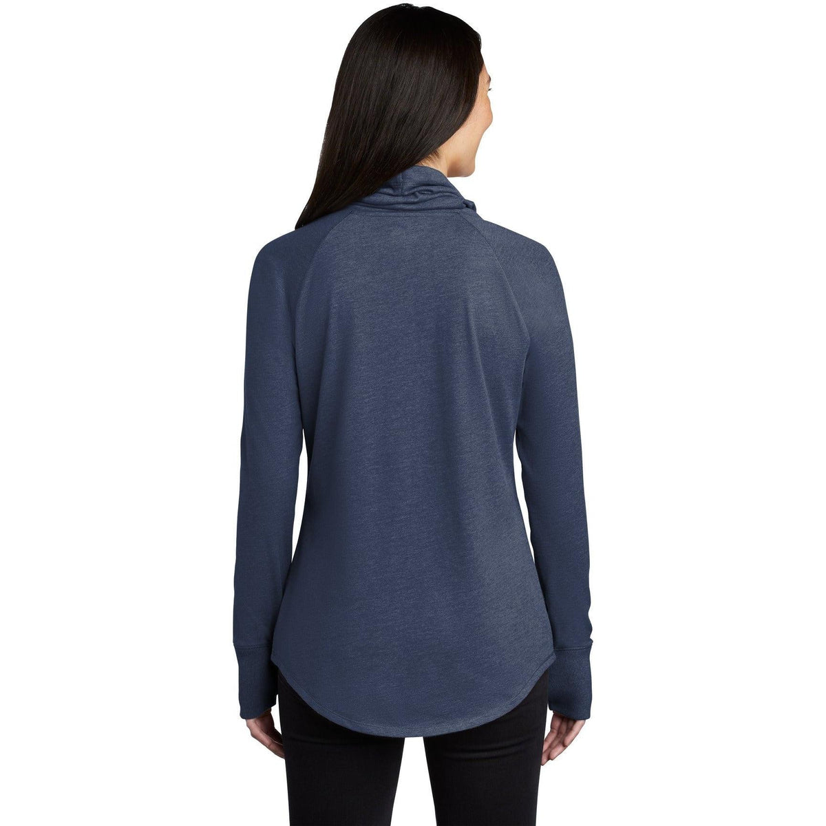 no-logo New Era Ladies Sueded Cotton Blend Cowl Tee-Regular-New Era-Thread Logic