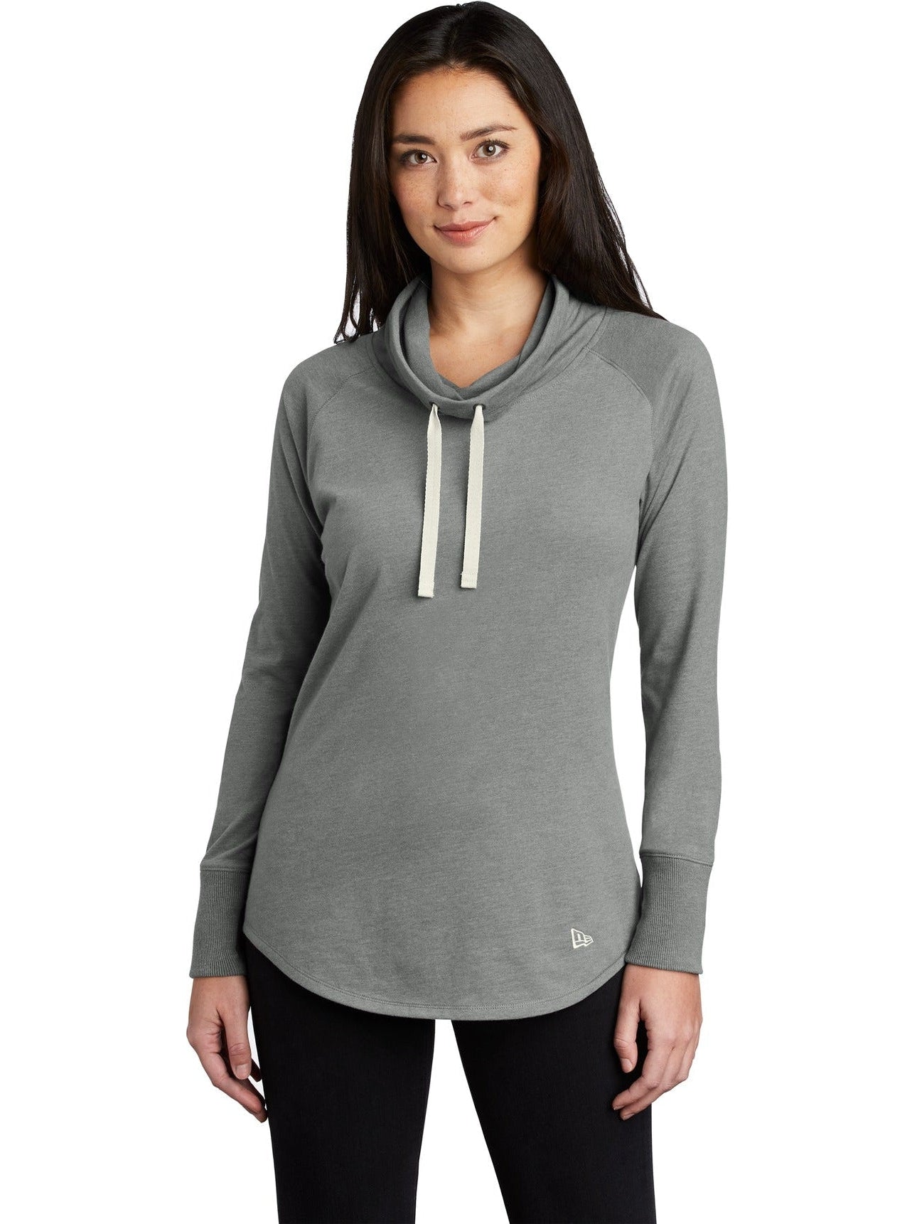 no-logo New Era Ladies Sueded Cotton Blend Cowl Tee-Regular-New Era-Thread Logic