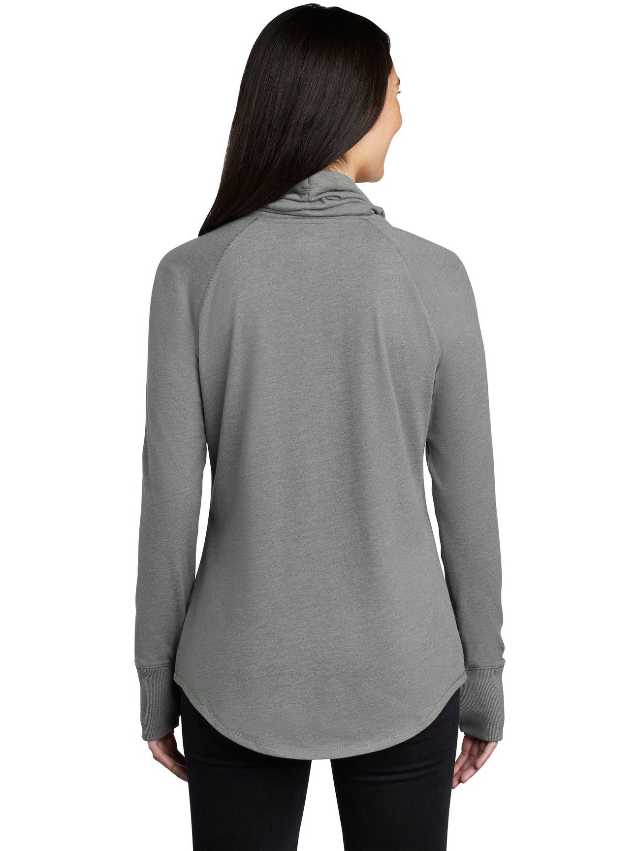 no-logo New Era Ladies Sueded Cotton Blend Cowl Tee-Regular-New Era-Thread Logic