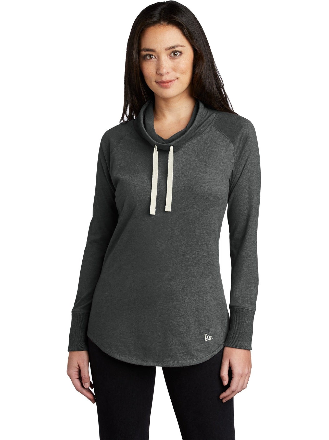 no-logo New Era Ladies Sueded Cotton Blend Cowl Tee-Regular-New Era-Thread Logic