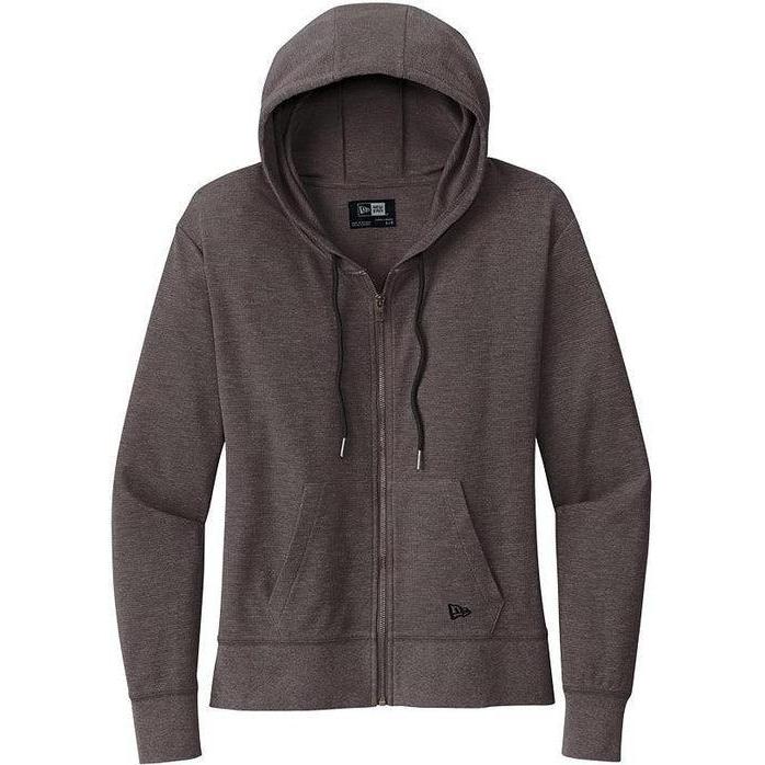 no-logo New Era Ladies Thermal Full-Zip Hoodie