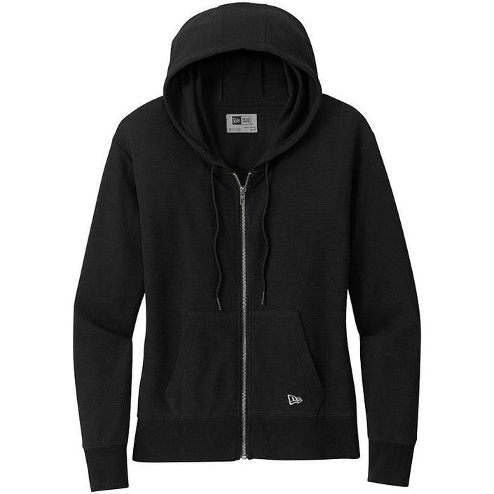 no-logo New Era Ladies Thermal Full-Zip Hoodie