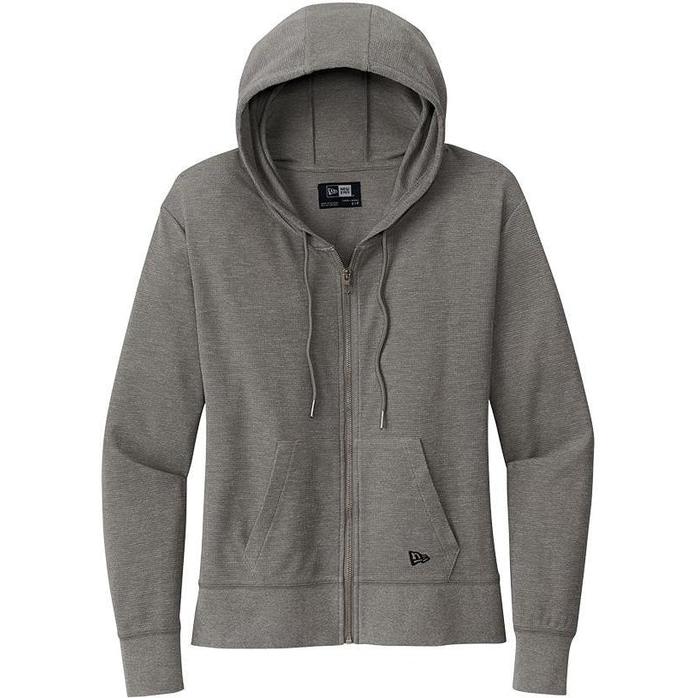 no-logo New Era Ladies Thermal Full-Zip Hoodie