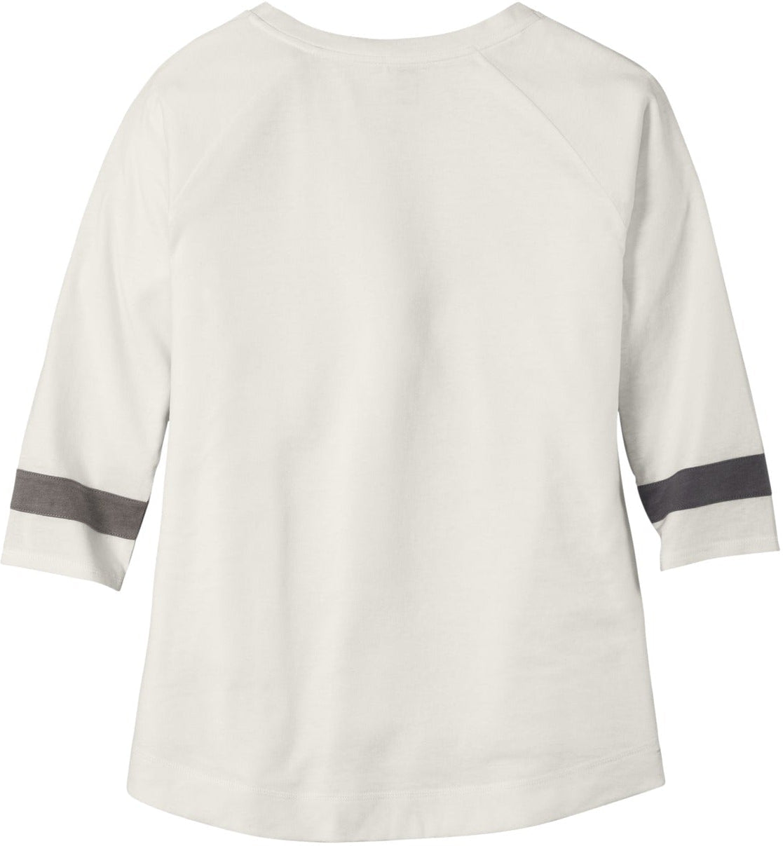 no-logo New Era Ladies Tri-Blend 3/4-Sleeve Tee-Regular-New Era-Thread Logic