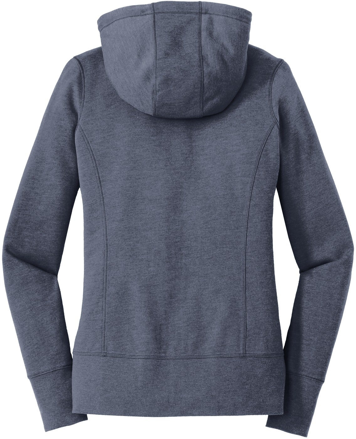 no-logo New Era Ladies Tri-Blend Fleece Full-Zip Hoodie-Regular-New Era-Thread Logic