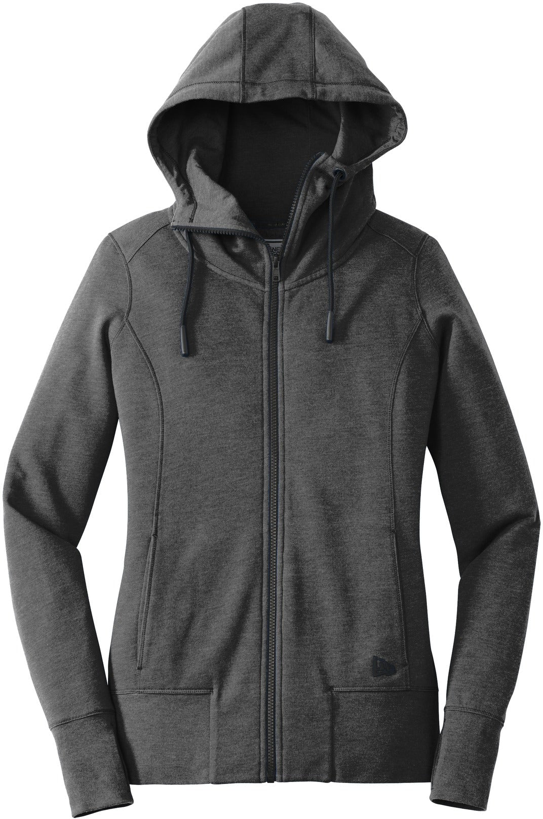New Era Ladies Tri-Blend Fleece Full-Zip Hoodie