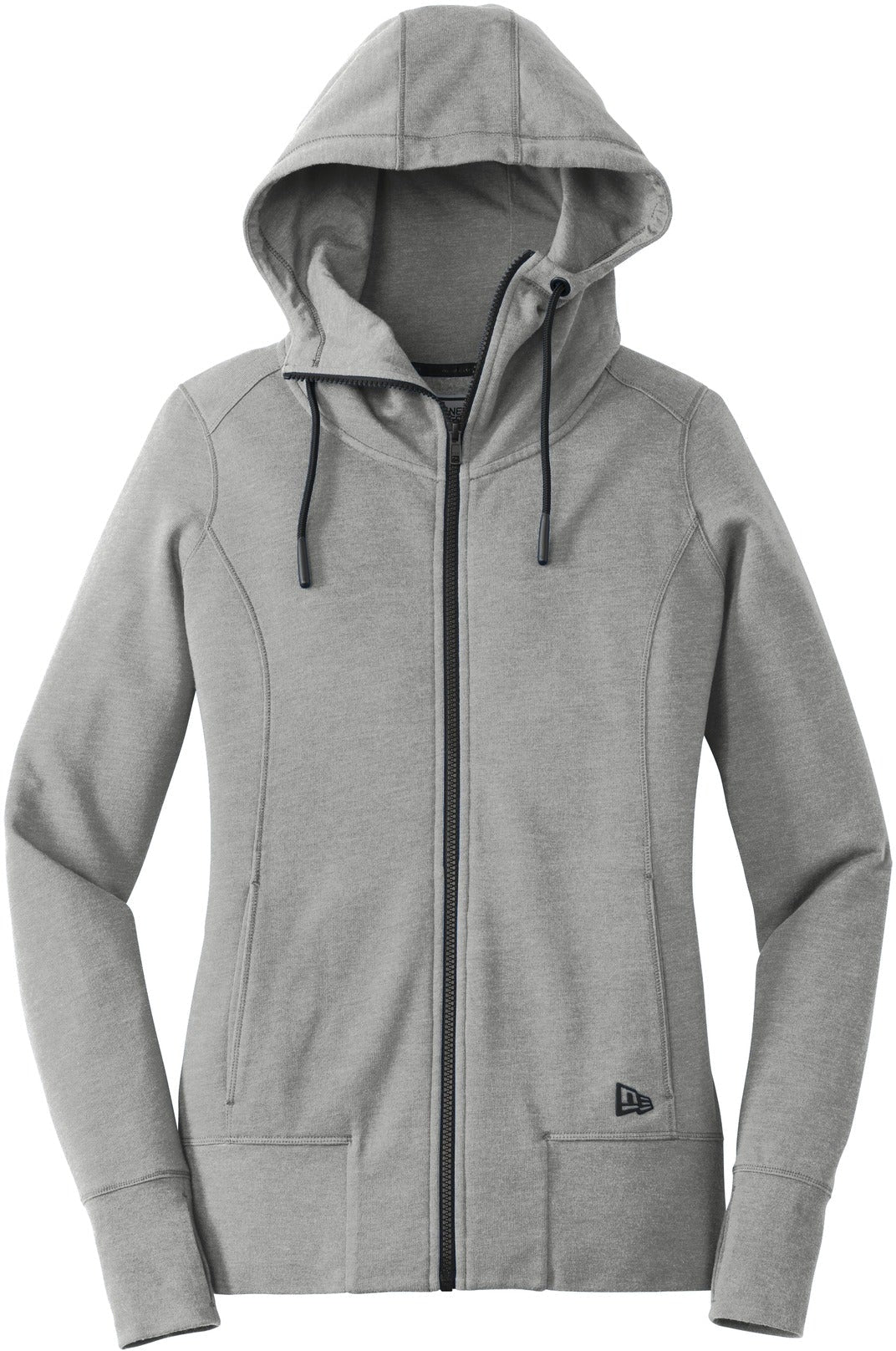 New Era Ladies Tri-Blend Fleece Full-Zip Hoodie