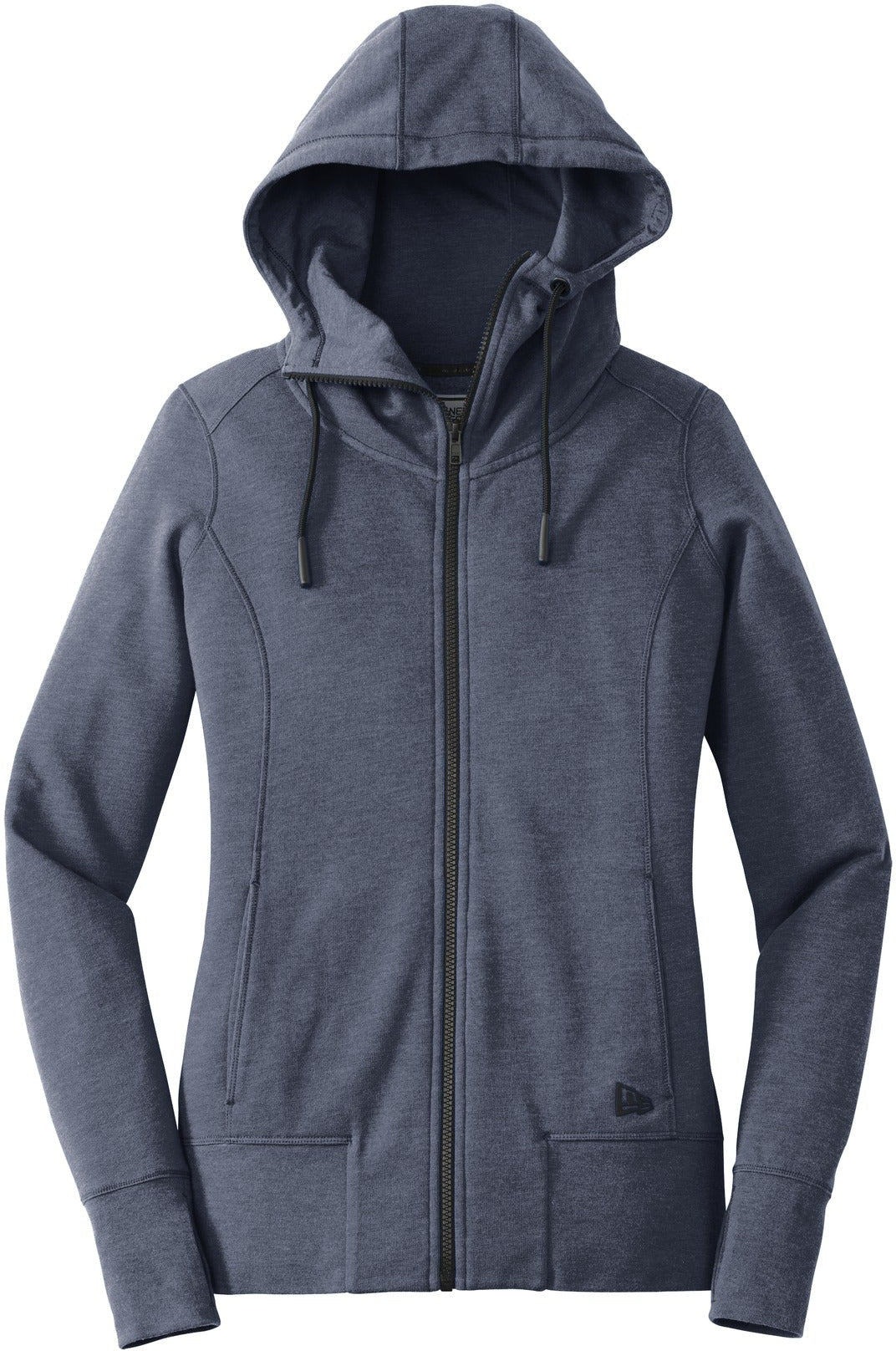 New Era Ladies Tri-Blend Fleece Full-Zip Hoodie