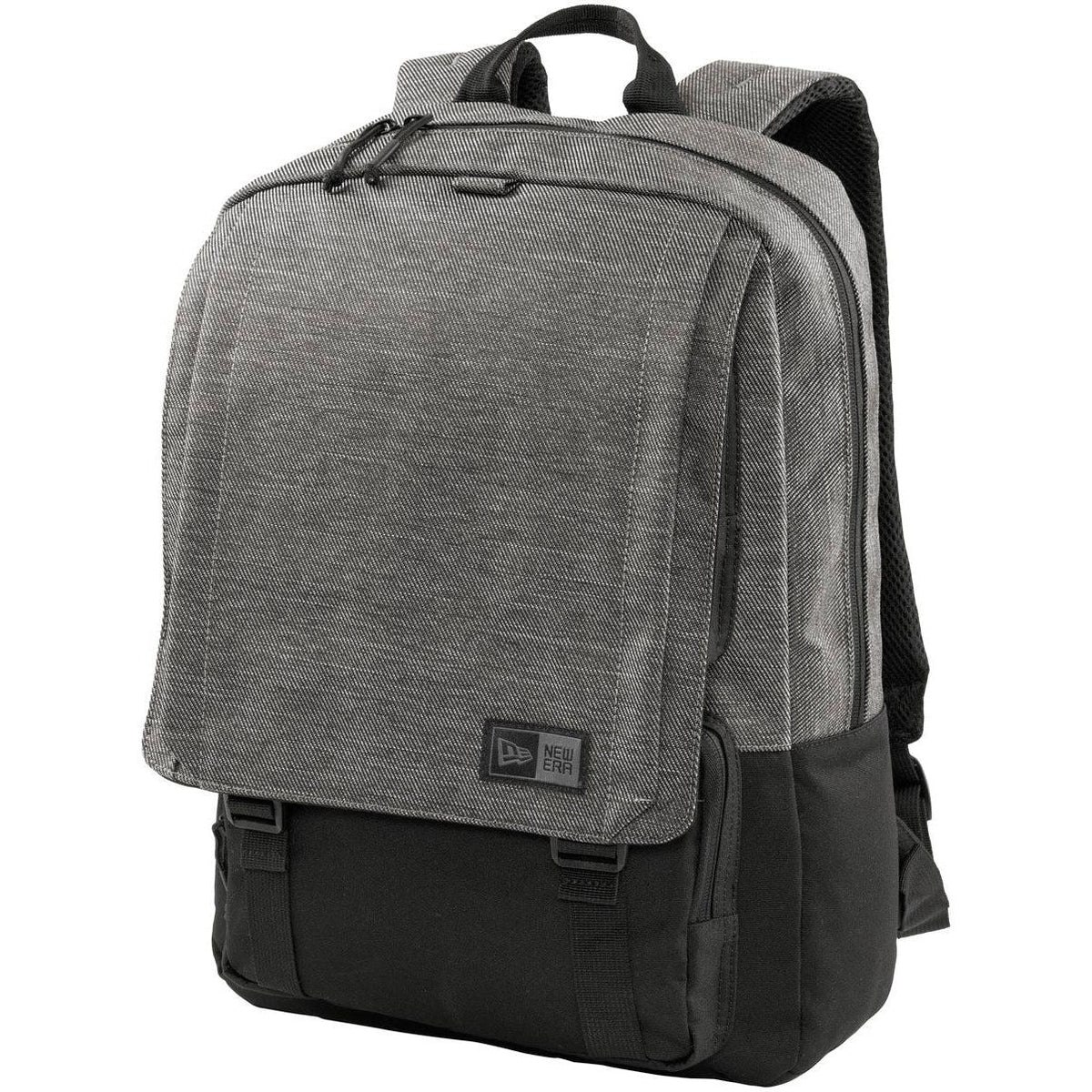 no-logo New Era Legacy Rucksack-Bags-New Era-Black Twill Heather/Black-Thread Logic