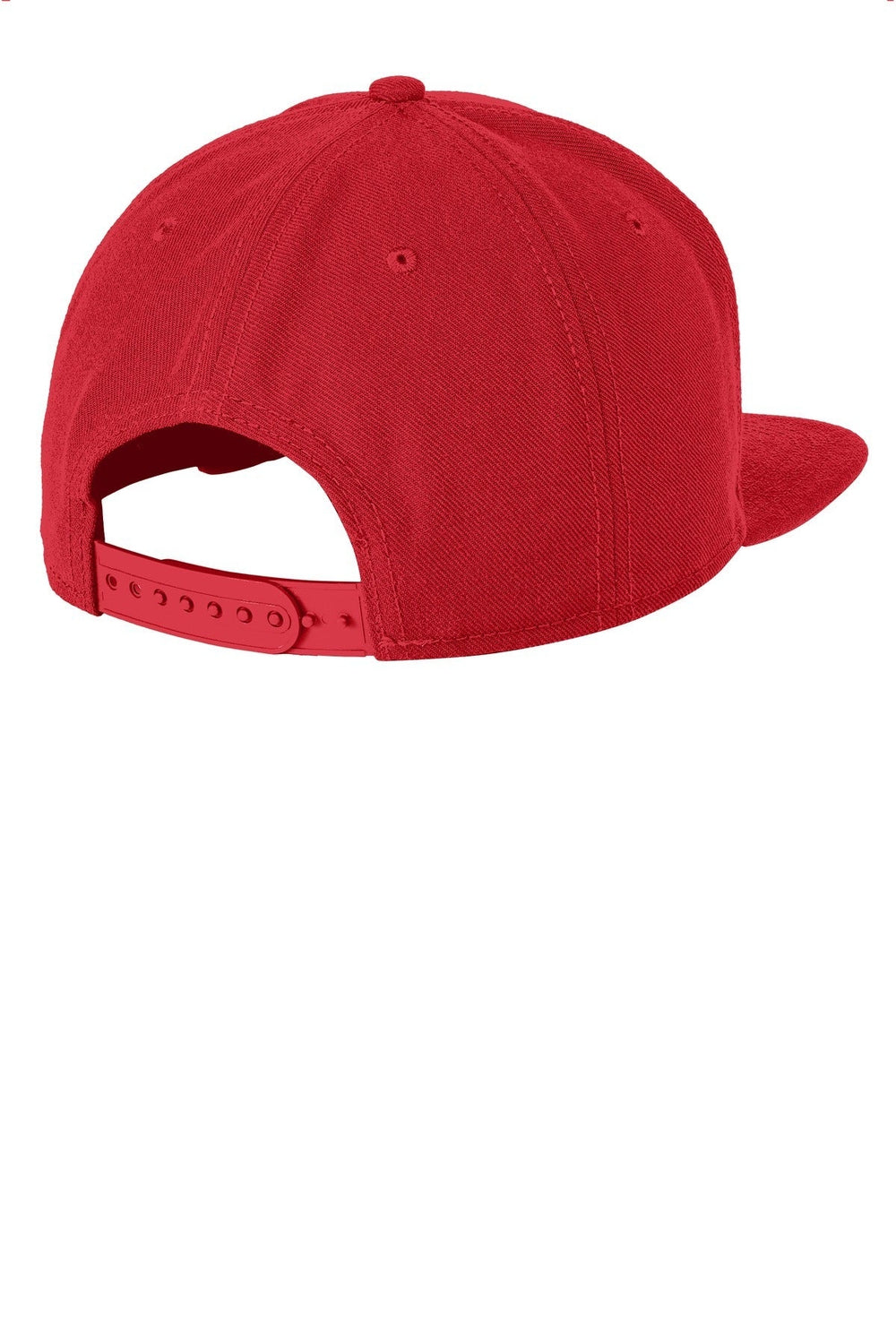 no-logo New Era Original Fit Flat Bill Snapback Cap-Active-New Era-Thread Logic
