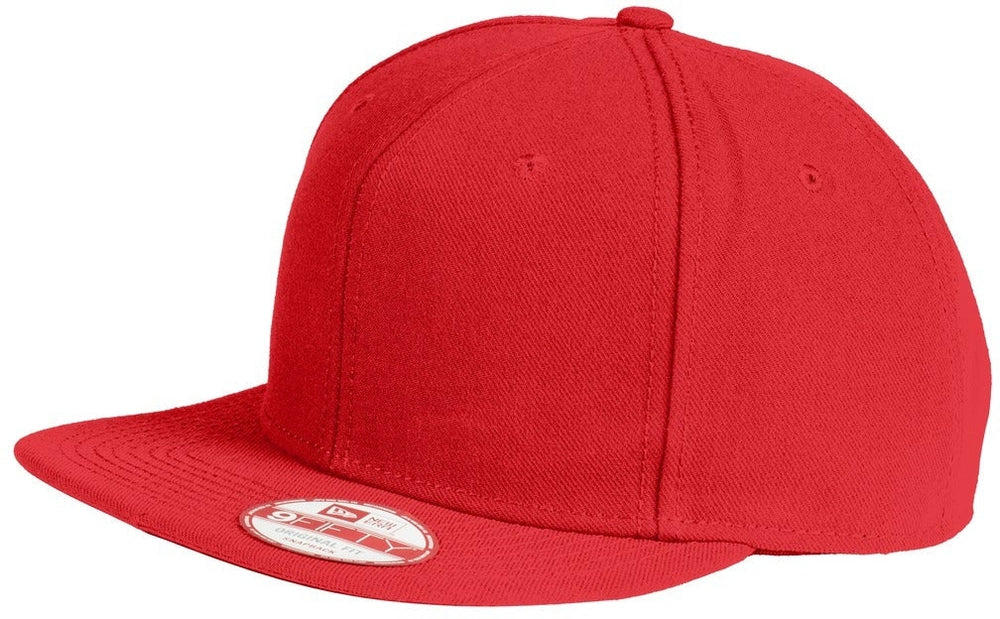 no-logo New Era Original Fit Flat Bill Snapback Cap-Active-New Era-Thread Logic