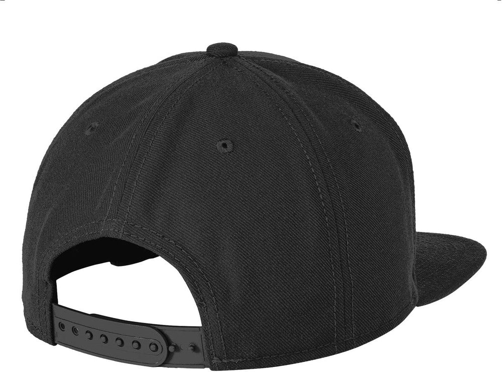 no-logo New Era Original Fit Flat Bill Snapback Cap-Active-New Era-Thread Logic