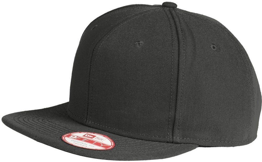 no-logo New Era Original Fit Flat Bill Snapback Cap-Active-New Era-Thread Logic