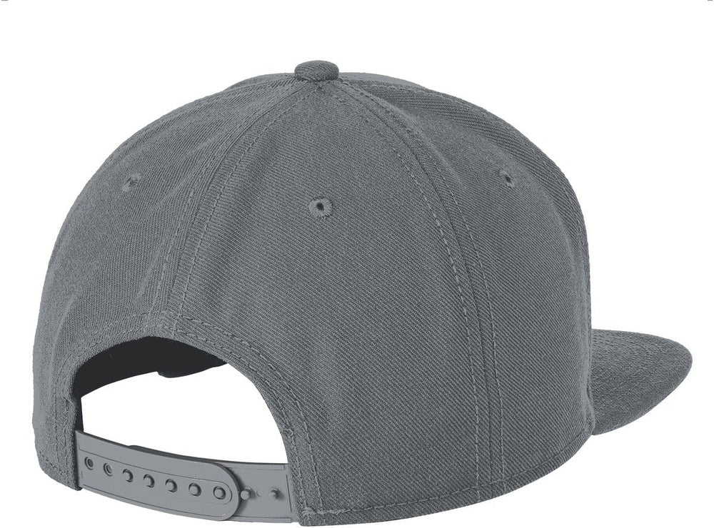 no-logo New Era Original Fit Flat Bill Snapback Cap-Active-New Era-Thread Logic