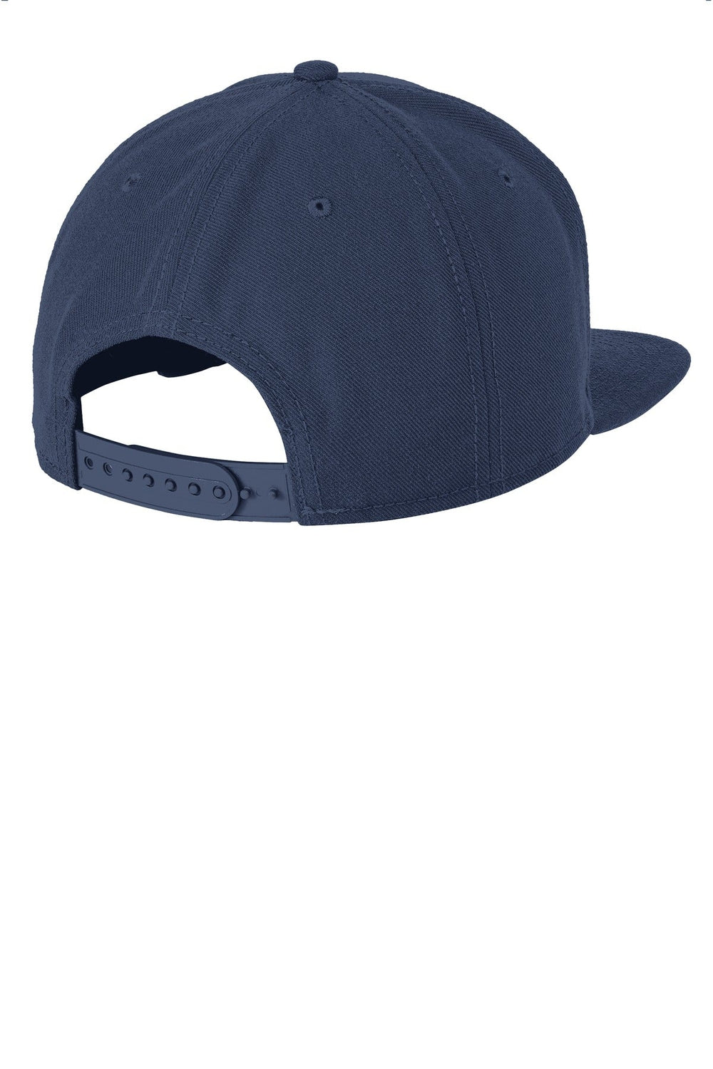 no-logo New Era Original Fit Flat Bill Snapback Cap-Active-New Era-Thread Logic