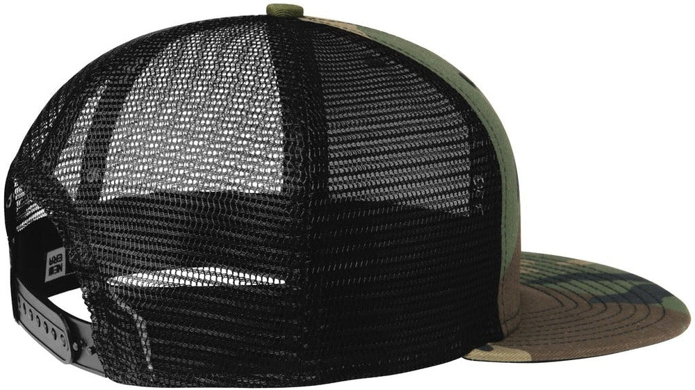 no-logo New Era Original Fit Snapback Trucker Cap-Active-New Era-Thread Logic