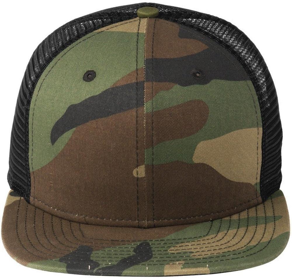 New Era Original Fit Snapback Trucker Cap-Active-New Era-Camo/Black-OSFA-Thread Logic
