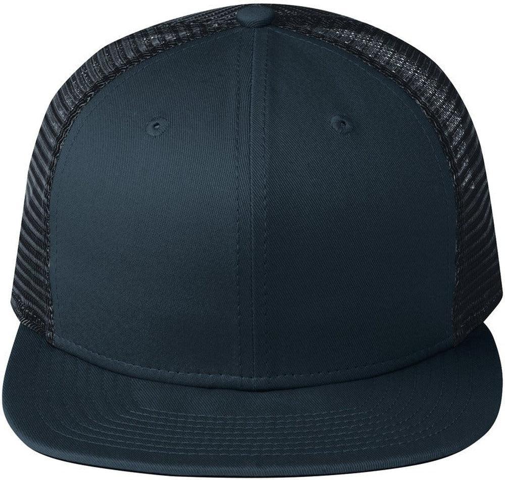 New Era Original Fit Snapback Trucker Cap-Active-New Era-Deep Navy/Deep Navy-OSFA-Thread Logic