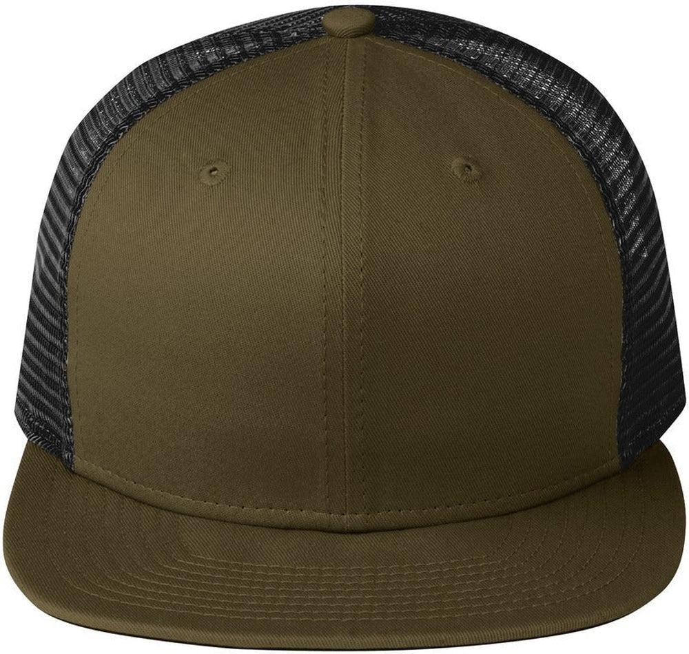 New Era Original Fit Snapback Trucker Cap-Active-New Era-Olive/Black-OSFA-Thread Logic