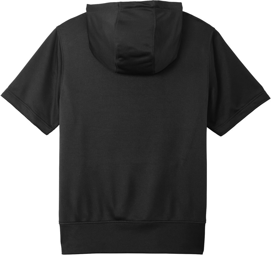 no-logo New Era Performance Terry Short Sleeve Hoodie-Regular-New Era-Thread Logic