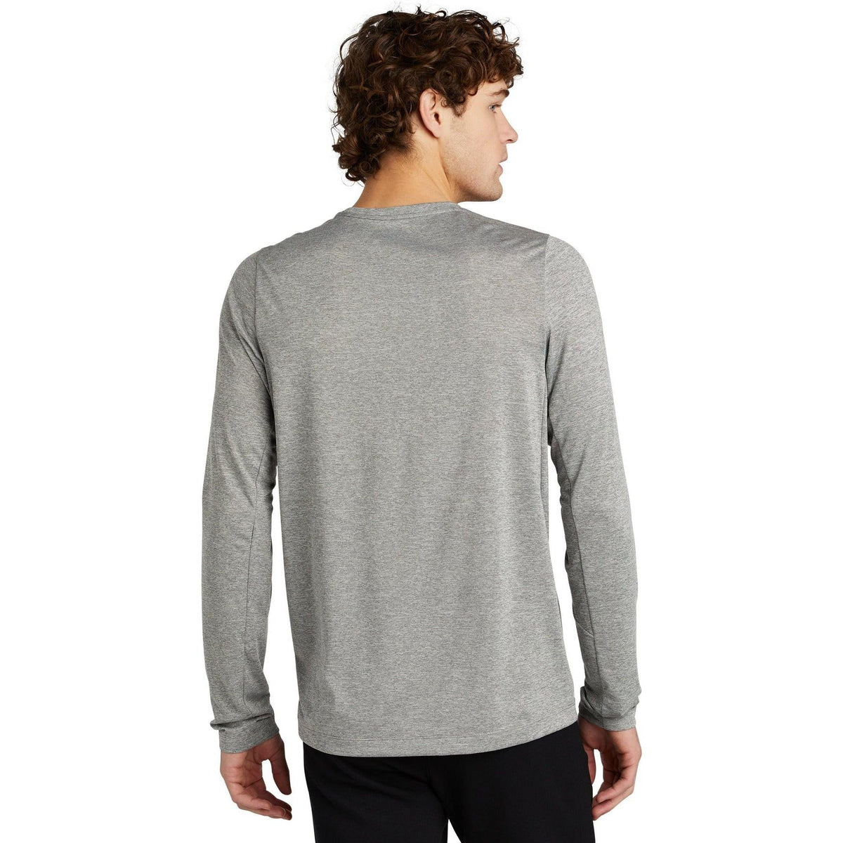 no-logo New Era Series Performance Long Sleeve Crew Tee-Regular-New Era-Thread Logic