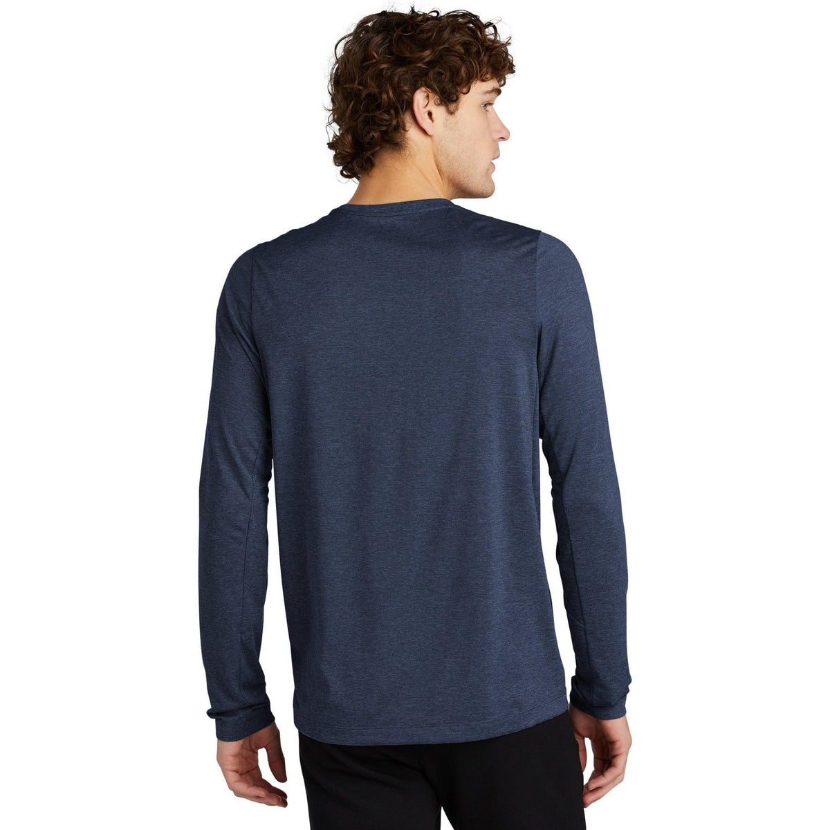 no-logo New Era Series Performance Long Sleeve Crew Tee-Regular-New Era-Thread Logic