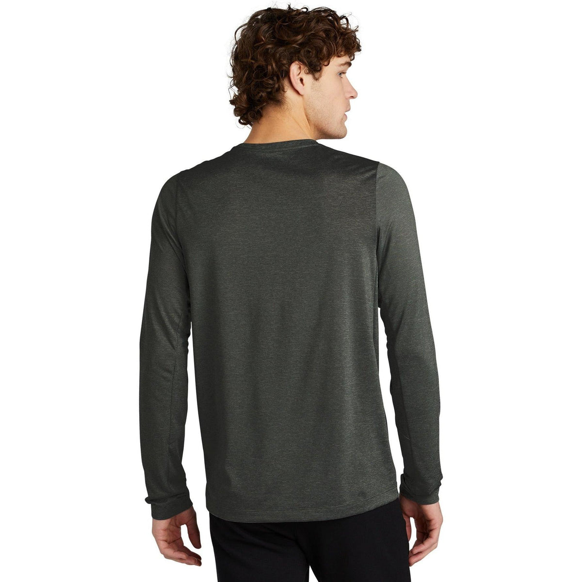 no-logo New Era Series Performance Long Sleeve Crew Tee-Regular-New Era-Thread Logic
