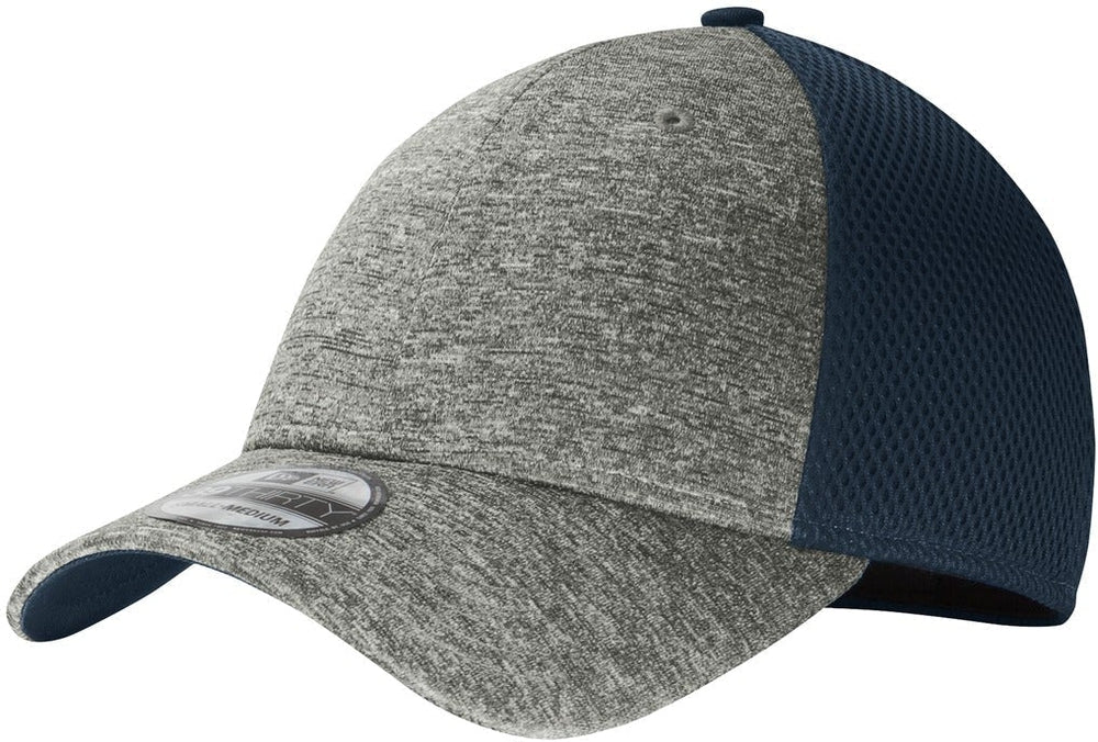 no-logo New Era Shadow Stretch Mesh Cap-Regular-New Era-Deep Navy/Shadow Heather-S/M-Thread Logic